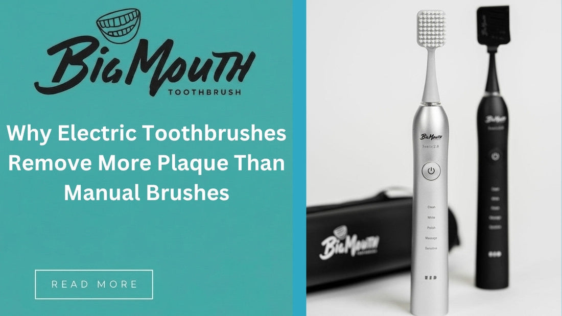 Why Electric Toothbrushes Remove More Plaque Than Manual Brushes