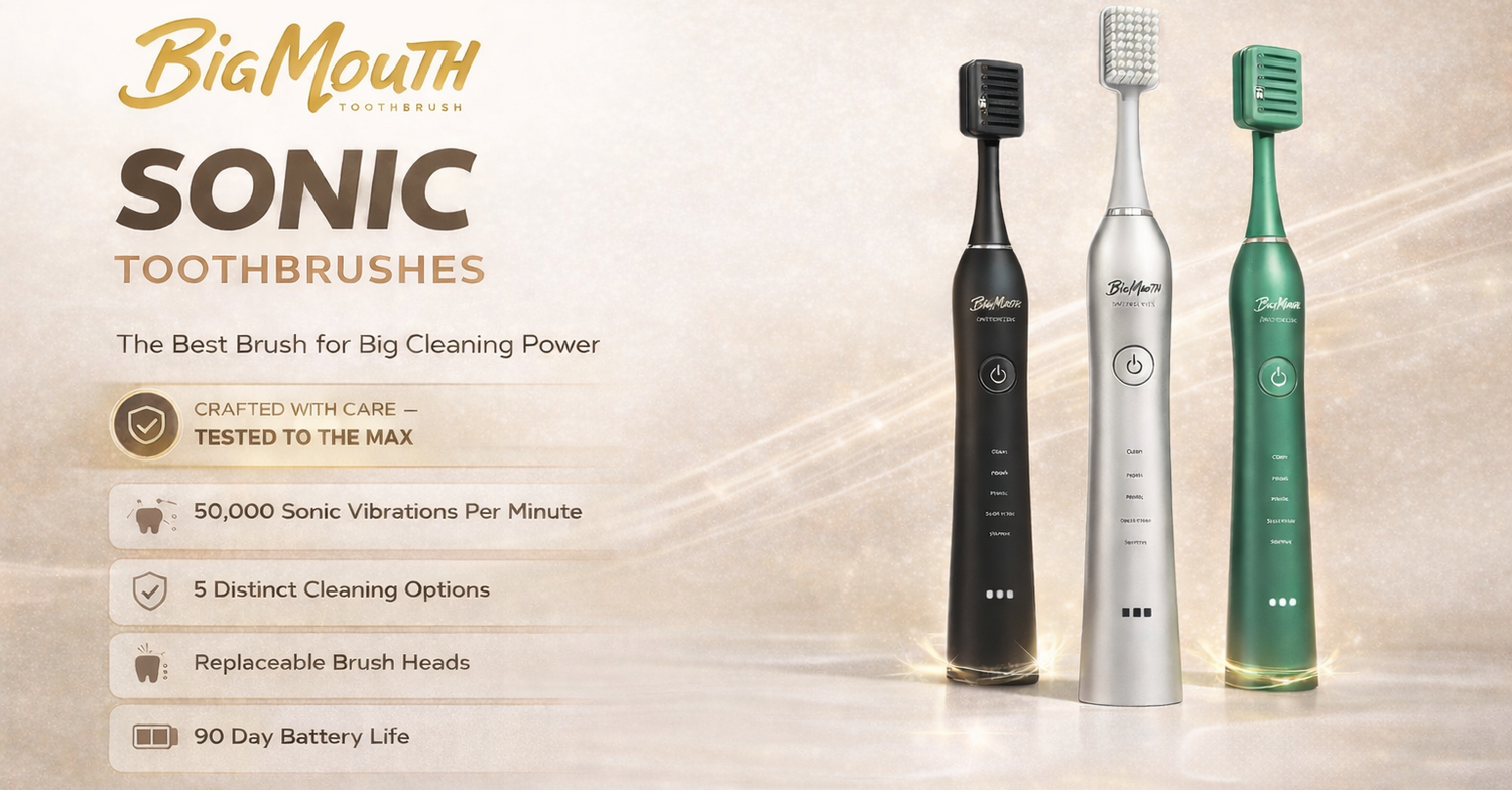 Dr Bobbi Big Mouth Electric Toothbrush For Adults | Martinique