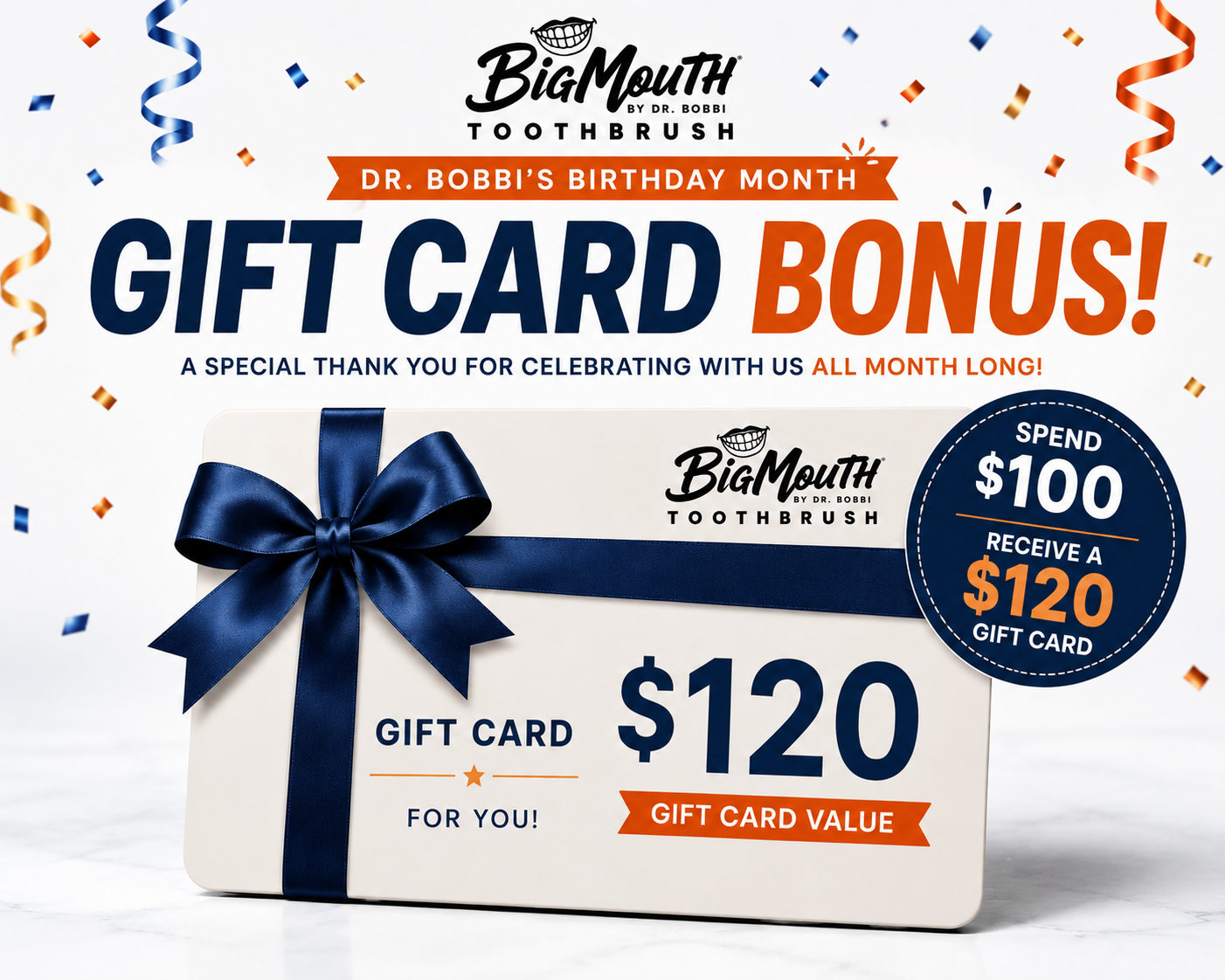 Big Mouth Bonus Gift Card